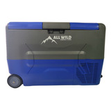 Geladeira Portátil Dandaro Azul Mb35 L Semi Dual zone