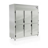 Geladeira refrigerador Comercial Inox 6 Portas Cegas Grep 6p 220v