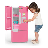 Geladeira Rosa Frost Fun Grande Com Acessorios