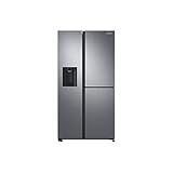 Geladeira Samsung Rs65r Frost Free Side By Side 3portas Com Dispenser De água E Gelo 601l Inox 220 V 602 L Prata