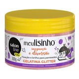 Gelatina Fixação Glitter Meu Lisinho Salon Line Kids 300g