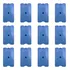 Gelo Artificial Reutilizável 12 Unid 500ml Caixa Cooler