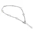Gem Avenue Clear Bicone Cristais Austríacos 925 Tornozeleira