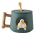 General Caneca De Cerâmica Para Cachorro De Desenho Verde