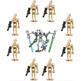 General Grievous + 8 Droids - Star Wars - Blocos De Montar