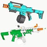 Generico Arminha De Gel Eletrica Com Disparo Automtico E Manual  Recarregvel USB E Culos De Proteo   Brincadeira Segura E Divertida  Green 