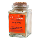 Gengibre Em Pó Bombay Herbs Spices Vidro 60g