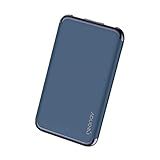 Geonav Power Bank, Carregador Portátil Universal 6.000mah, 2 Portas Usb 2.1a, Led Indicador De Bateria, Pb6kmb, Azul