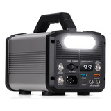 Gerador De Energia Portátil 200w 110v Solar Recarregável Usb