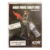 Gi Joe 25th Crazy Legs Night Force Convention 2013(completo)