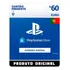 Gift Card Playstation Card Psn 60 Euros Portugal Ps4 Ps5