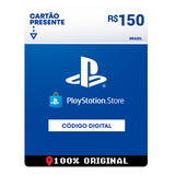 Gift Card Playstation Store 150 Reais Psn Plus Ps4 Ps5 Br