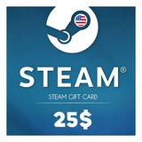 Gift Card Steam 25