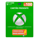 Gift Card Xbox Cartao