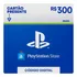 Giftcard Playstation Cartao Psn Card Brasil R$ 300 Reais