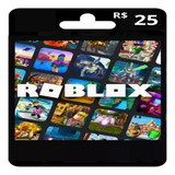 Giftcard Roblox R  25 Reais   Envio Imediato Via Chat