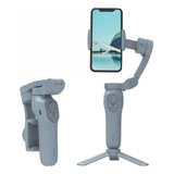 Gimbal Profissional L7c Pro De Celular Vertical Horizontal L Cor Cinza