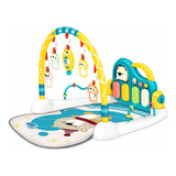 Ginásio De Atividades Bebê Piano Teddy Verde Maxi Baby