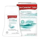 Gino Canesten Calm Bayer Sabonete íntimo Em Gel Para Coceira Vaginal, 100 Ml, Sabonete Líquido íntimo Feminino