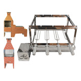 Gira Grill Churrasqueira Giratoria