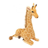 Girafa Realista Deitado 55cm