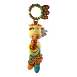 Girafinha Colorida Lindo Presente Natal Bebê Sensorial Macia