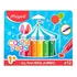 Giz De Cera 12 Cores Jumbo Color Peps Maped