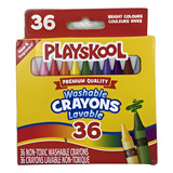 Giz De Cera Playskool 36 Unidades