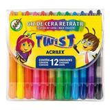 Giz De Cera Retratil