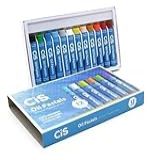 Giz Pastel Cis 12 Cores  Cis  Giz Pastel 58 6900  Multicor