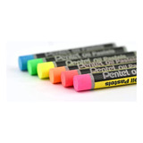 Giz Pastel Oleoso Pentel Metallic fluorescent C  12cores