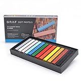Giz Pastel Seco Graf Soft  CIS  Caixa C 12 Cores Tradicionais Sortidas