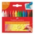Gizão De Cera Jumbo Infantil 12 Cores Faber Castell