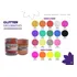 Glitter Decorativo Comestível Kit Com 6 Un  5g E 3g  Festisa