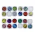 Glitter Encapsulado Flocado Para Unhas 24 Lindas Cores 24un Cor Mix