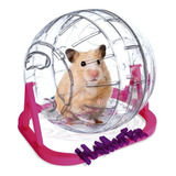 Globo Acrílico C/ Suporte Para Hamster Plast Pet Médio - M