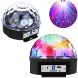 Globo Bola Maluca Led Rgb Com Controle Dj Festa Luz Balada