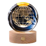 Globo Cristal 3d Saturno