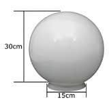 Globo De Vidro Leitoso