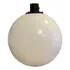 Globo Leitoso 500mm Com Base Polietileno  Encaixe 2 5  