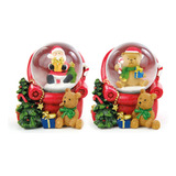 Globo Natal Decoracao Neve