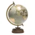 Globo Para Decoração De Plástico Madeira Decorativo Wolff Base Dourado Globo Dourado