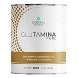 Glutamina Pure 300g Central Nutrition Suplemento Alimentar