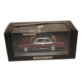 Gm Opel Commodore Rekord Grená 1:43 Pai Do Opala Minichamps