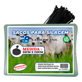 Gobi Brasil Saco Para Silagem Silo Fardo Com 500 Un   500 Abraçadeiras