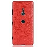 Gogodog Capa Para Sony Xperia Xz3 Capa Completa Ultrafina Fosca Antiderrapante Resistente A Arranhões Capa Traseira De Couro Para Sony Xperia Xz3 (vermelho)