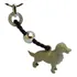 Golden Retriever Chaveiro Cachorro Metal Esmaltado C Strass