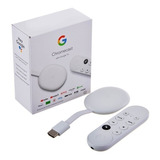 Google Chromecast 4 Google Tv De Voz 4k 8gb Original 