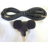 Gopro Microfone Externo Plug P2 Sony Estereo + Cabo Extensor