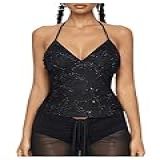 Gorglitter Blusa Feminina De